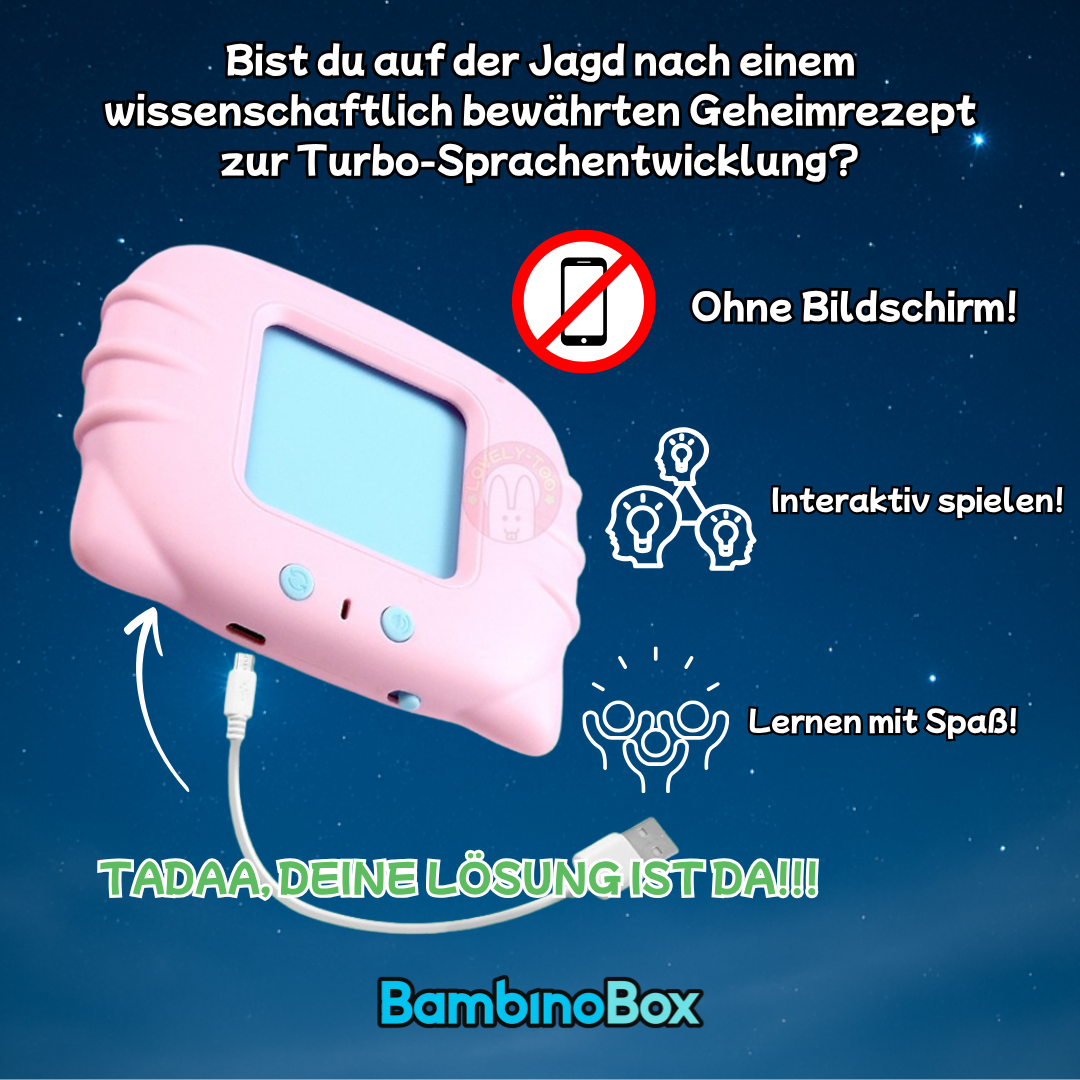 KinderSpeech™ – Das interaktive Sprachlern-Set für Kinder (1-6 Jahre)